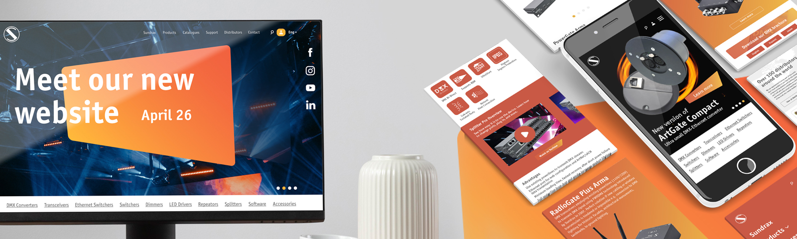 18luck菲律宾Sundrax产品现在可以在一个新网站